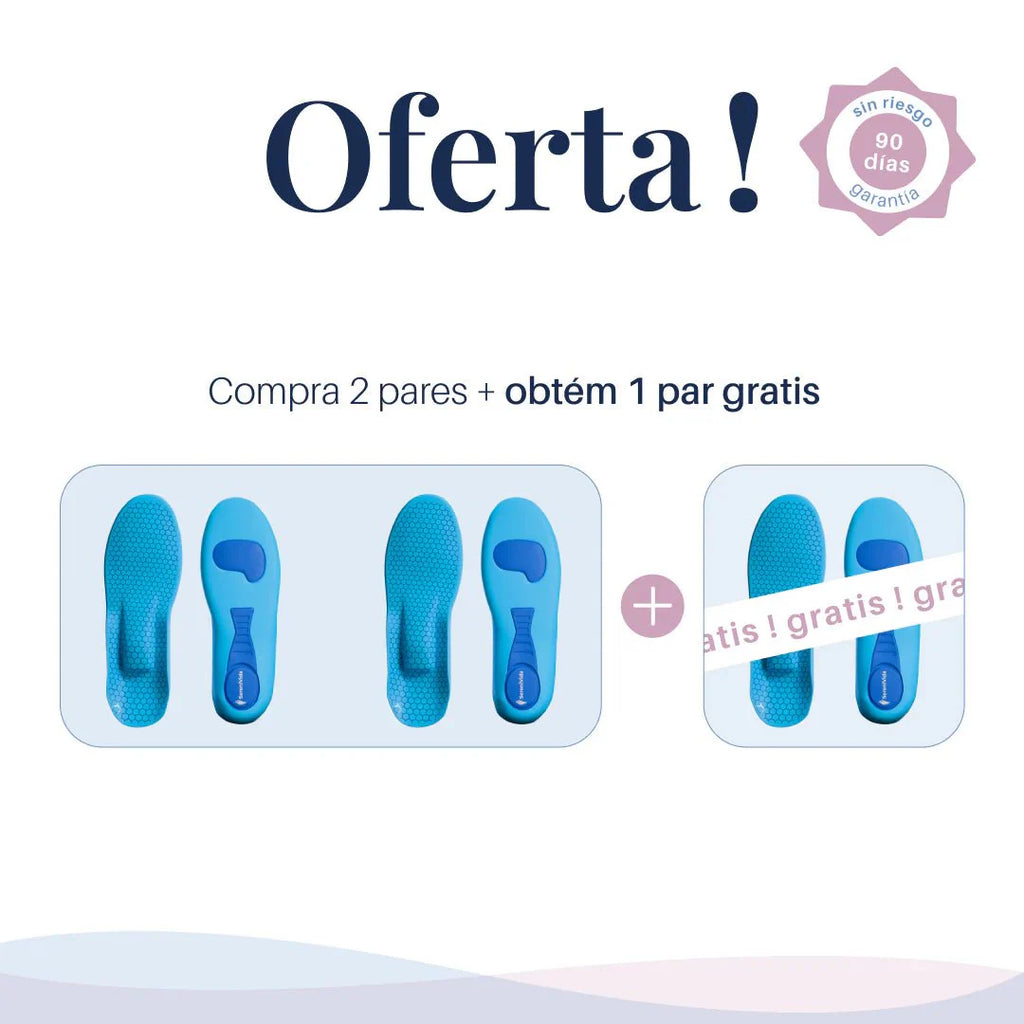 Plantillas ComfyFeet™️ - Disfruta de días sin dolor, sin tratamientos caros ni visitas al médico...